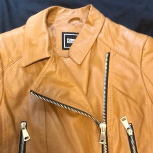 Foreign Exchange Jackets & Coats - Crop leather jacket Foreign Exchange Jackets & Coats - Crop leather jacket